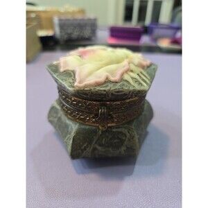 Antique Kelva Art Glass Dresser Jar